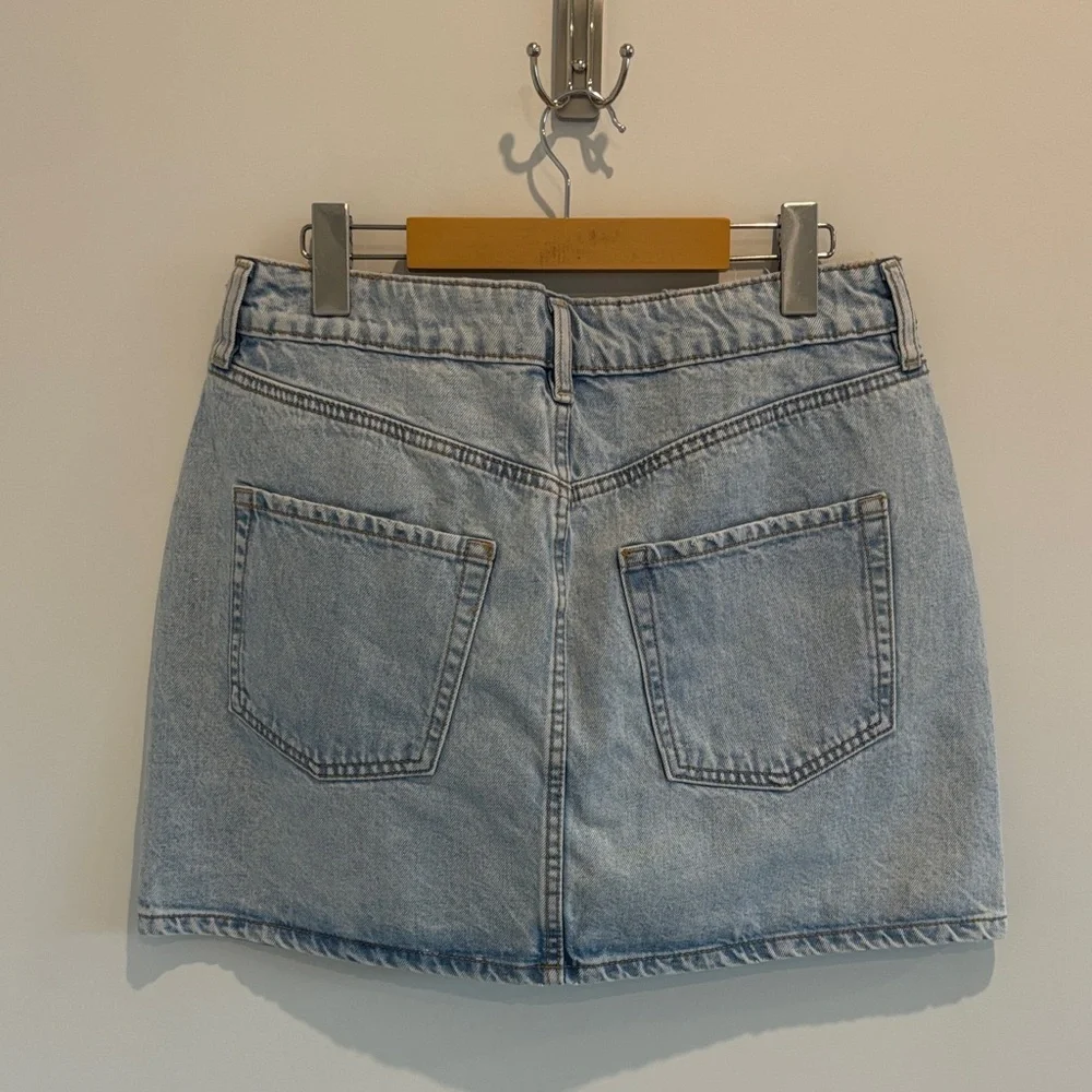 Dynamite Classic High Rise Denim Skirt - Picture 4 of 4